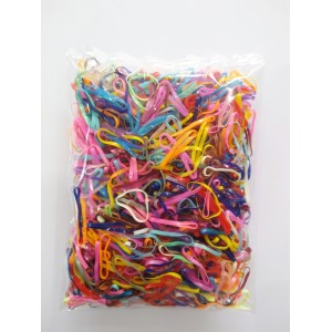 ELÁSTICO DE SILICONE MEDIO COLORIDO- PCT C/ 1000 UNIDADES